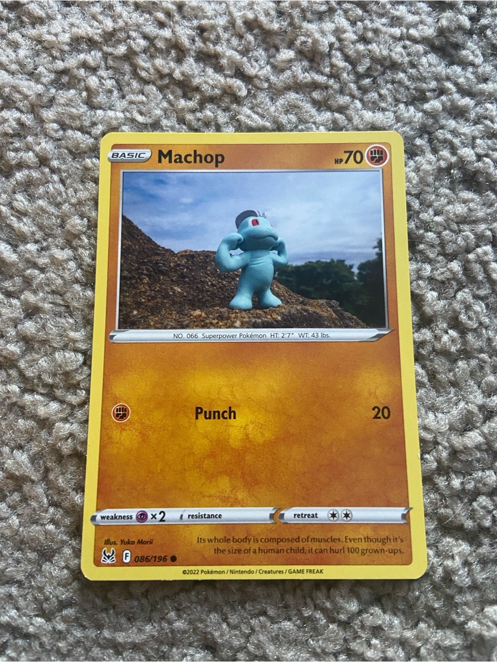 Machop (086/196) Sword & Shield: Lost Origin Yuka Morii